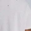 Biała koszulka z nadrukiem „Moth”
