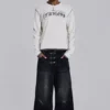 Bluza Faithless z wzorem waflowym