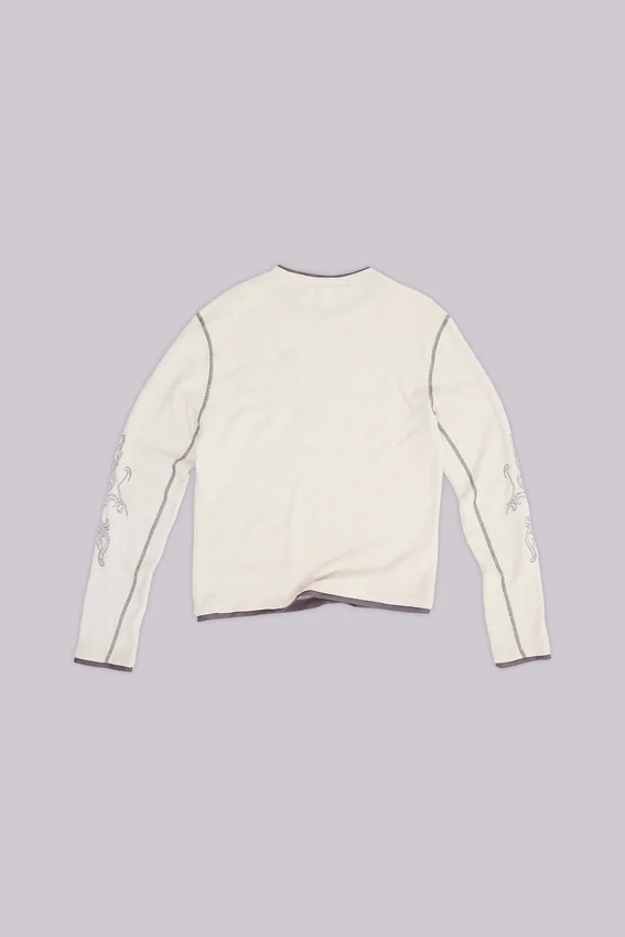 Bluza Faithless z wzorem waflowym