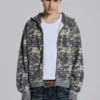 Bluza z kapturem Digi Camo Waffle