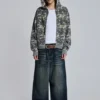 Bluza z kapturem Digi Camo Waffle
