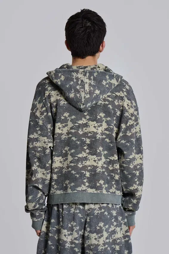 Bluza z kapturem Digi Camo Waffle