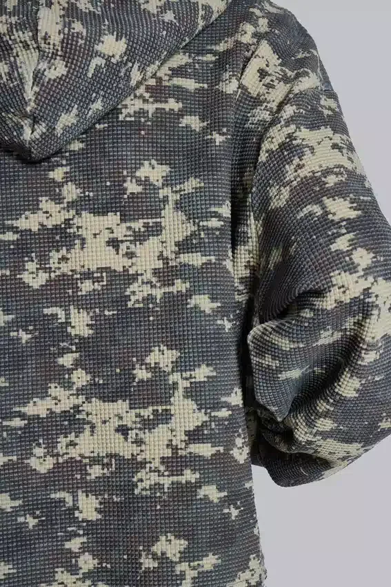 Bluza z kapturem Digi Camo Waffle