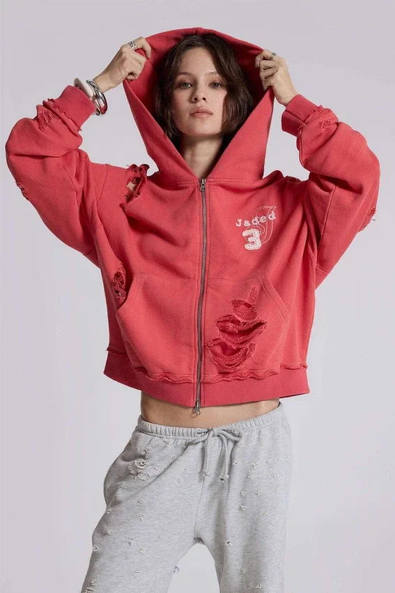 Bluza z kapturem „Distressed Monster Hoodie”