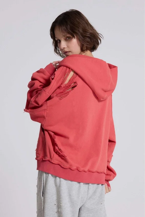 Bluza z kapturem „Distressed Monster Hoodie”