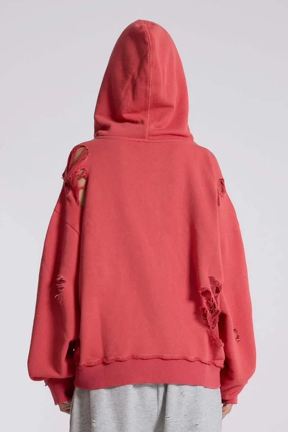 Bluza z kapturem „Distressed Monster Hoodie”