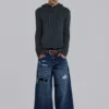 Bluza z kapturem Dornan Rib