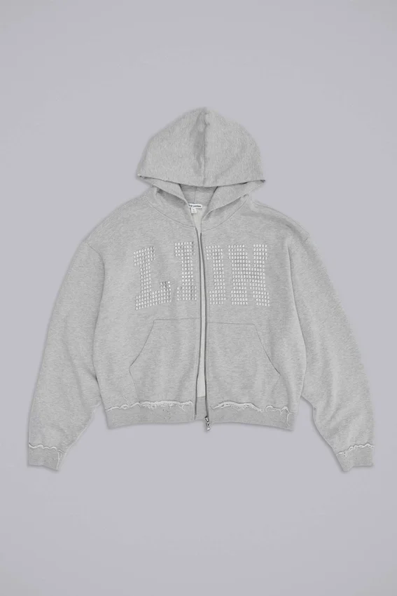 Bluza z kapturem LDN Stud Monster Hoodie