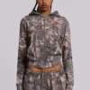 Bluza z kapturem „Mini Monster Hoodie” w kamuflażu Woodland