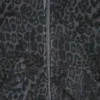 Bluza z kapturem Monster Hoodie w kolorze grafitowym z nadrukiem lamparta