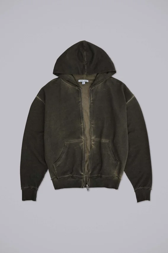 Bluza z kapturem „Monster Hoodie” w kolorze khaki, oversize