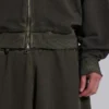 Bluza z kapturem „Monster Hoodie” w kolorze khaki, oversize