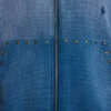 Bluza z kapturem „Monster” z teksturowanej bawełny waflowej w stylu „Sunfade”