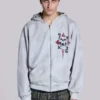 Bluza z kapturem „Save Me” w stylu oversize