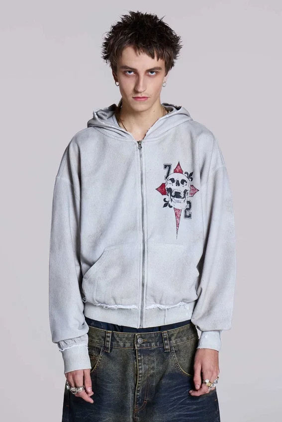 Bluza z kapturem „Save Me” w stylu oversize