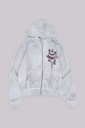 Bluza z kapturem „Save Me” w stylu oversize