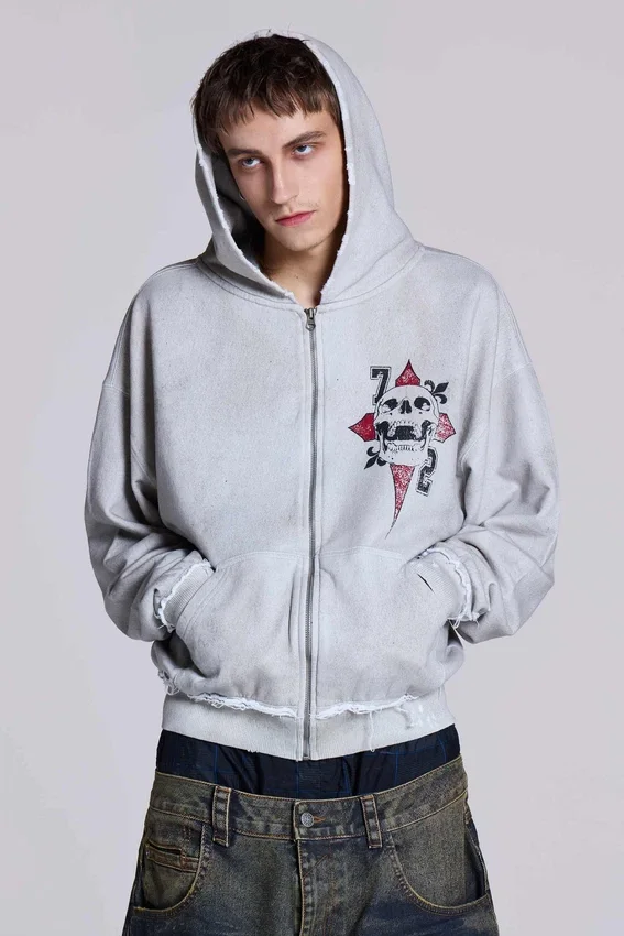 Bluza z kapturem „Save Me” w stylu oversize