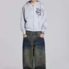 Bluza z kapturem „Save Me” w stylu oversize