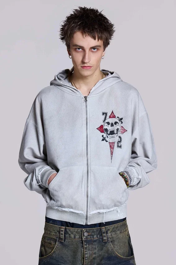 Bluza z kapturem „Save Me” w stylu oversize