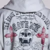 Bluza z kapturem „Save Me” w stylu oversize