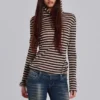 Bluza z kapturem Stripe Mist