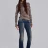 Bluza z kapturem Stripe Mist