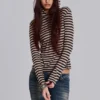 Bluza z kapturem Stripe Mist
