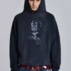 Bluza z kapturem z emblematem