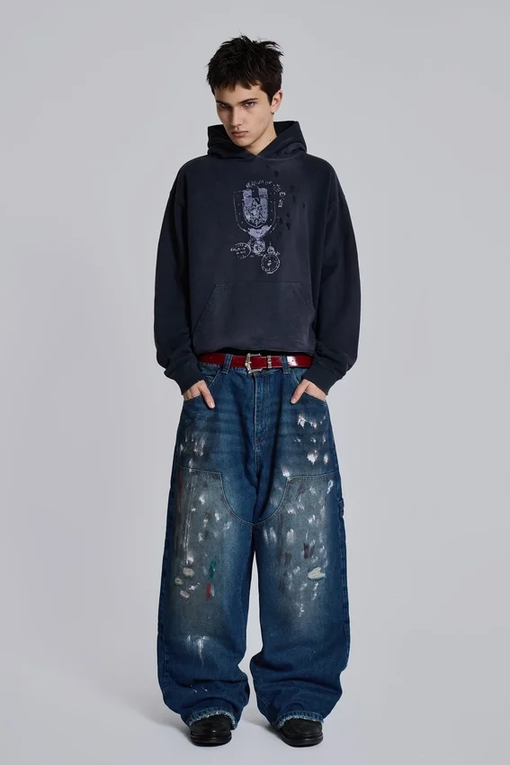 Jeansy Splatter Cinch Carpenter