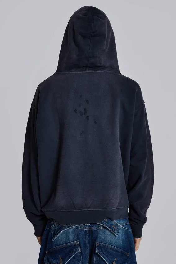 Bluza z kapturem z emblematem
