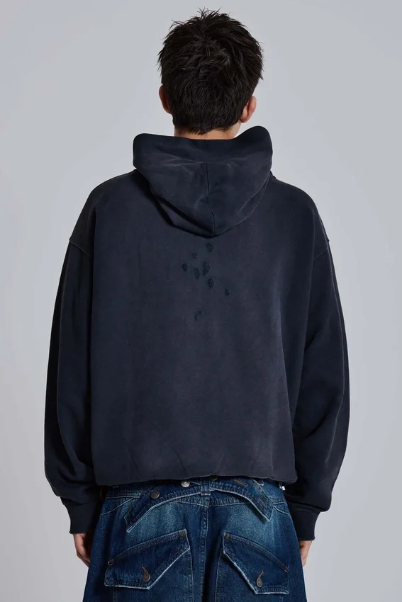Bluza z kapturem z emblematem