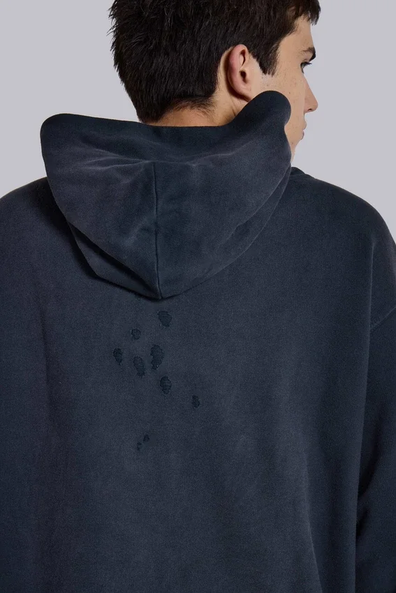 Bluza z kapturem z emblematem