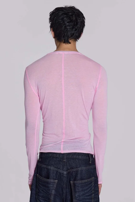 Bluzka z długim rękawem „Pink Mist”