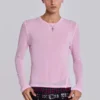 Bluzka z długim rękawem „Pink Mist”
