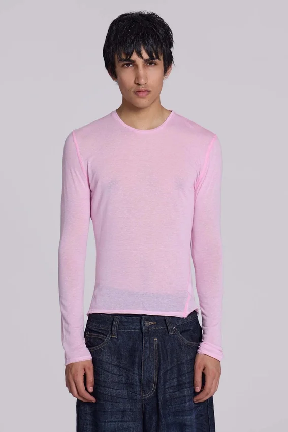 Bluzka z długim rękawem „Pink Mist”