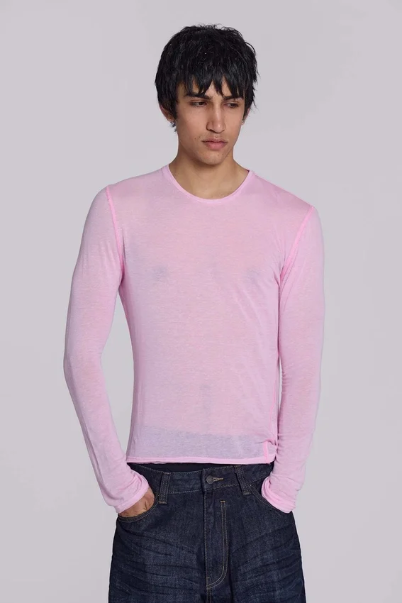 Bluzka z długim rękawem „Pink Mist”
