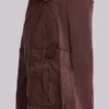 Brązowe spodnie Parachute Cargo z materiału spadochronowego