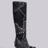 Buty do kolan „Shadow” z ćwiekami