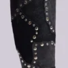 Buty do kolan „Shadow” z ćwiekami