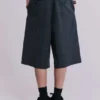 Ciemne Goliath Shorts w kratę