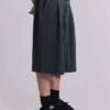 Ciemne Goliath Shorts w kratę