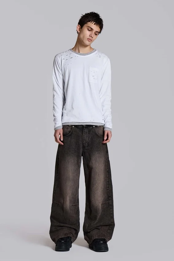 Colossus Jeans w kolorze Acid Brown