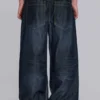 Colossus Jeans w kolorze indygo z motywem Union Jack