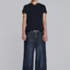 Colossus Jeans w kolorze indygo z motywem Union Jack