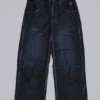 Colossus Jeans w kolorze indygo z motywem Union Jack
