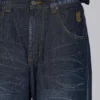 Colossus Jeans w kolorze indygo z motywem Union Jack
