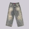 Colossus Jeans z niskim stanem w stylu „Dirty”