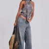 Colossus Jeans z nitami i ćwiekami