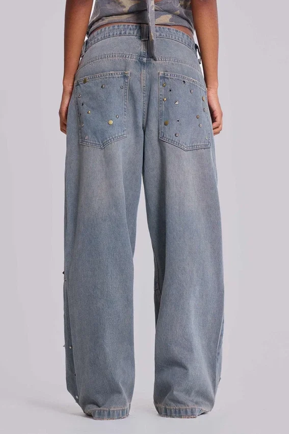Colossus Jeans z nitami i ćwiekami
