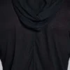 Czarna bluza z kapturem „Mist”